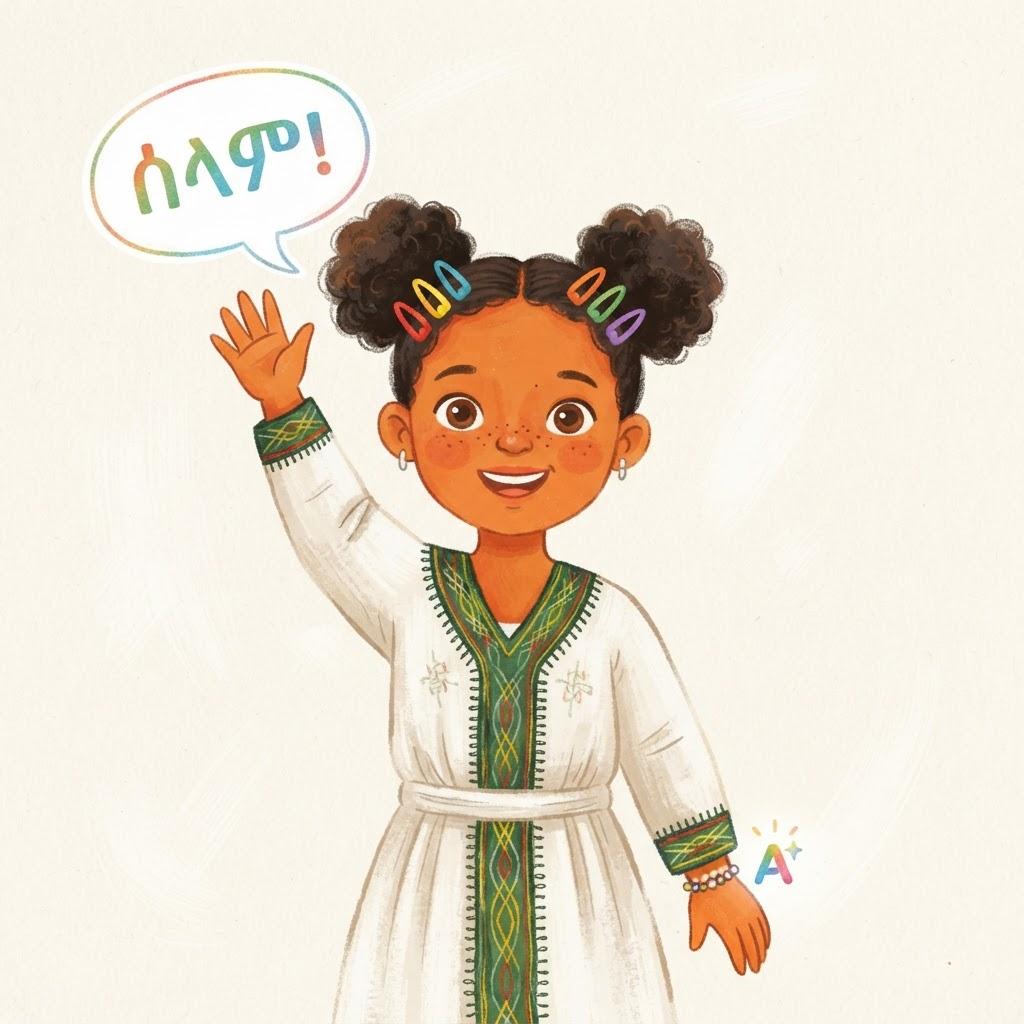 Meron waving hello